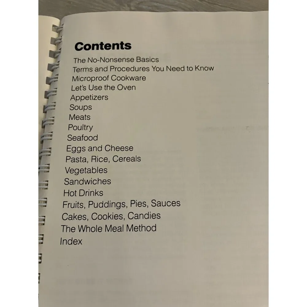 Kenmore Microwave Cooking from Sears, spiral bound